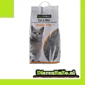 Agriselect Basic Grey Kattenbakvulling