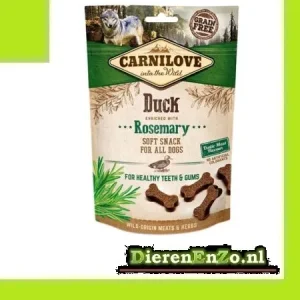 Carnilove Soft Snack Eend / Rozemarijn