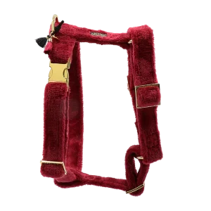 Cashmere harnas dark red