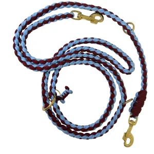 Burgundy meets Blue leiband