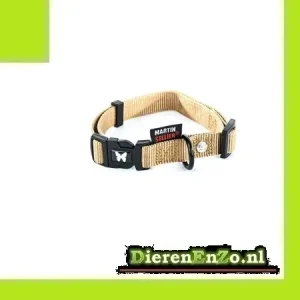 Martin Halsband Verstelbaar Nylon Beige