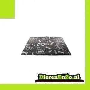 Martin Vetbed Dog Print Grijs / Wit Gerecycled