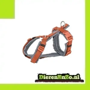 Trixie Hondentuig Premium Trekking Roest Bruin/Grafiet Grijs