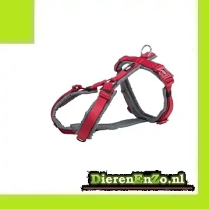 Trixie Hondentuig Premium Trekking Rood / Grijs