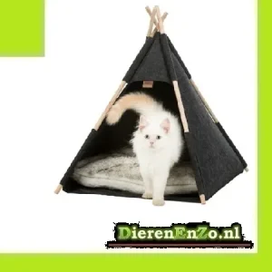 Trixie Kattenmand Tipi Vilt Antraciet