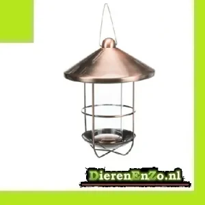 Trixie Voerdispenser Met Beschermrooster Metaal Koper