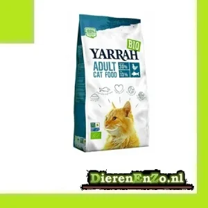 Yarrah Cat Biologische Brokken Vis (Msc) Zonder Toegevoegde Suikers