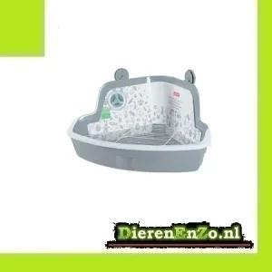 Zolux Hoektoilet Knaagdier Grijs