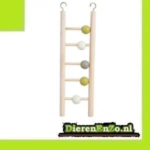 Zolux Ladder Hout 5 Treden Met Kralen
